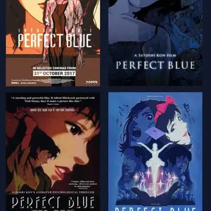 Poster film anime Perfect Blue