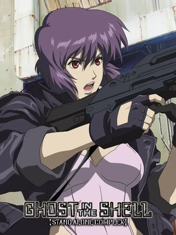 Animasi futuristik Ghost in the Shell Animasi cyberpunk Ghost in the Shell