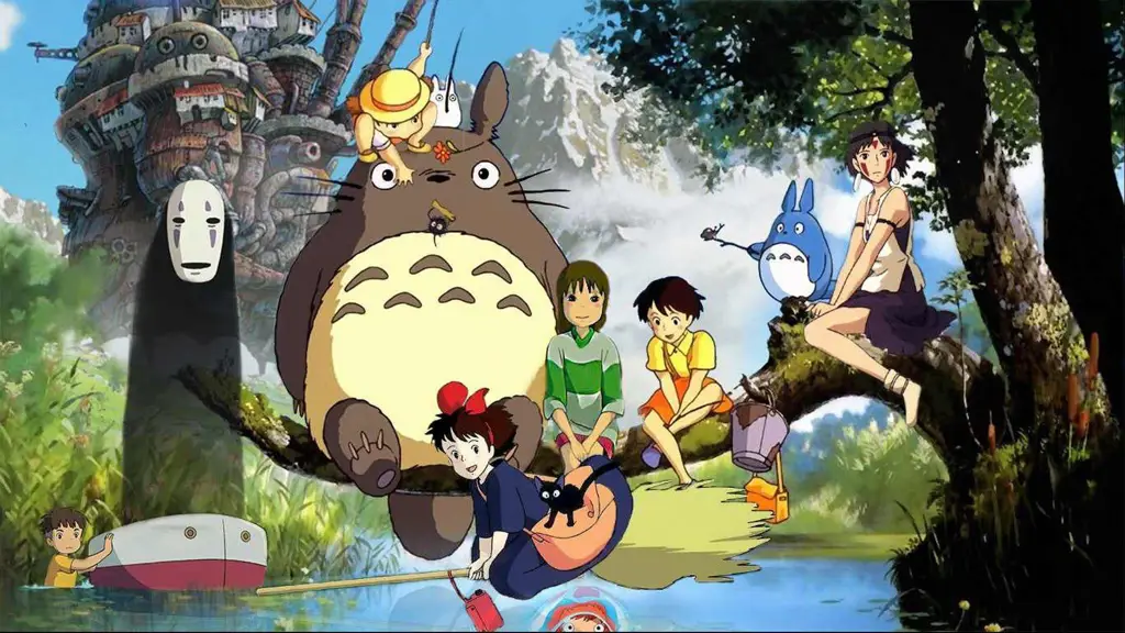 Berbagai poster film animasi Jepang Koleksi poster film animasi Jepang
