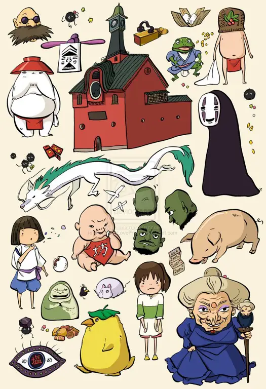 Koleksi film Studio Ghibli yang menakjubkan Gambar-gambar film Studio Ghibli