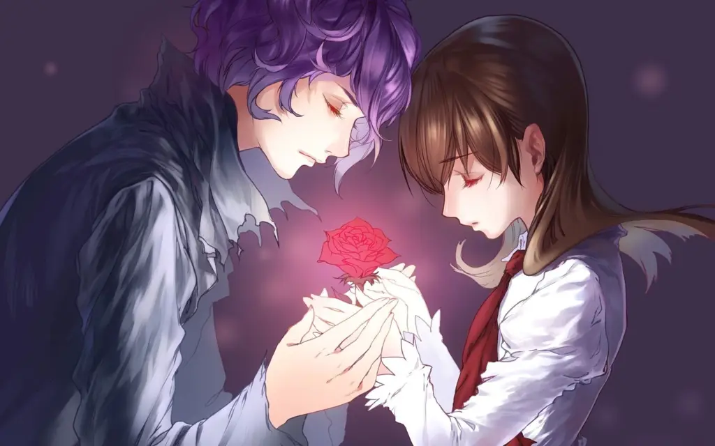 Pasangan Anime Romantis Gambar pasangan anime romantis