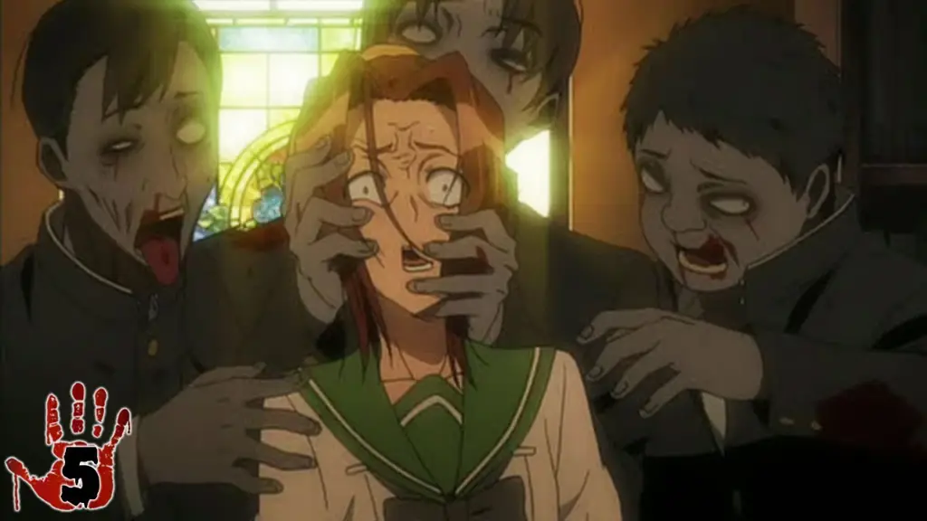 Berbagai Film Anime Horor Populer Kompilasi gambar dari berbagai film anime horor