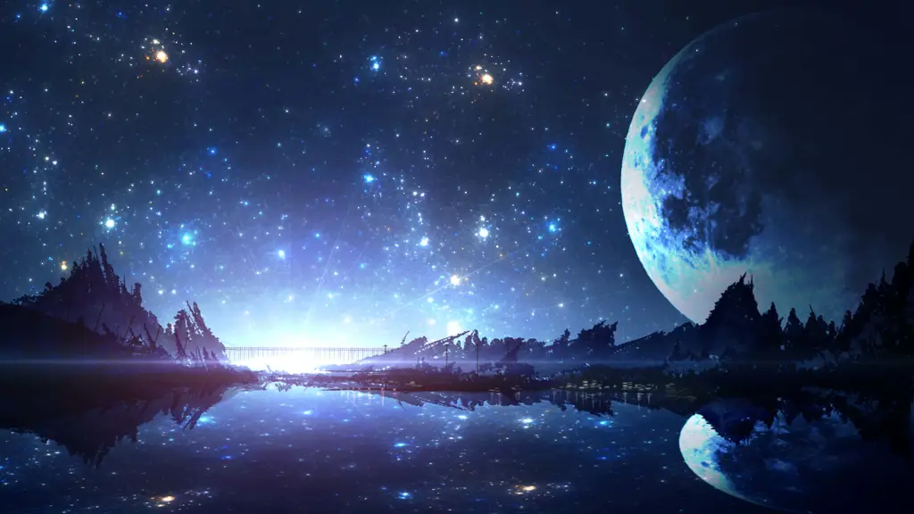 Pemandangan Menakjubkan dalam Film Anime Gambar pemandangan alam dalam film anime
