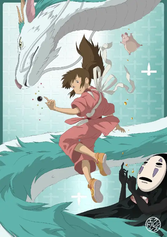 Karya Seni Studio Ghibli yang Memukau Gambar karya seni dari Studio Ghibli