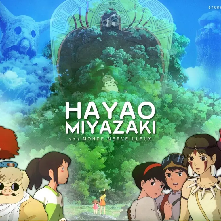 Karya-karya Studio Ghibli yang Memukau Poster film-film Studio Ghibli