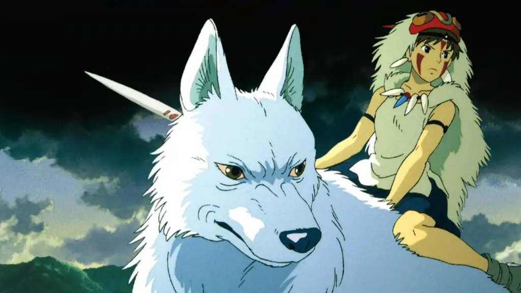 Gambar poster film Princess Mononoke