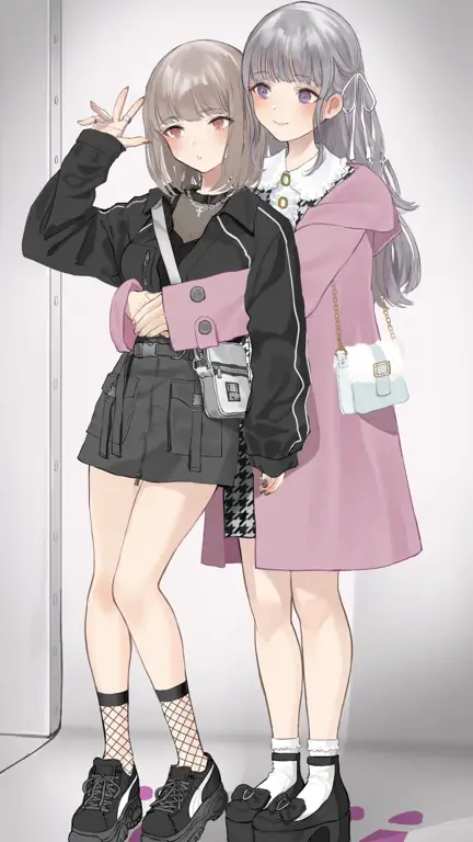 Persahabatan dan Dukungan dalam Anime Drama Gambar beberapa karakter anime yang sedang berteman dan saling mendukung.