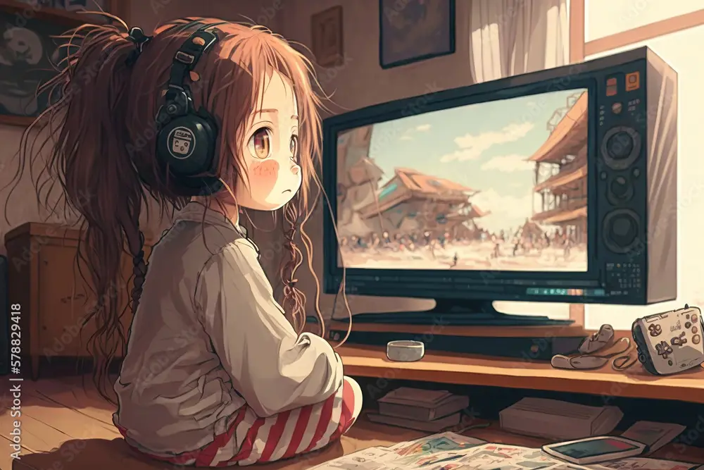 Menikmati Anime di Layar Televisi Menonton anime di televisi