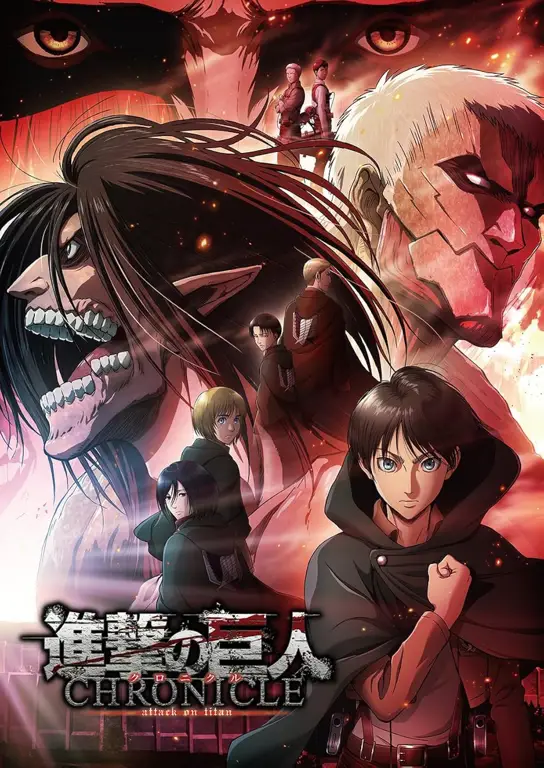 Attack on Titan: Aksi menegangkan melawan para Titan Poster film Attack on Titan