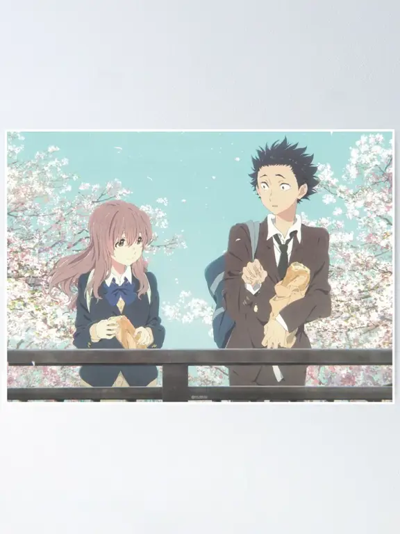 Poster film A Silent Voice.