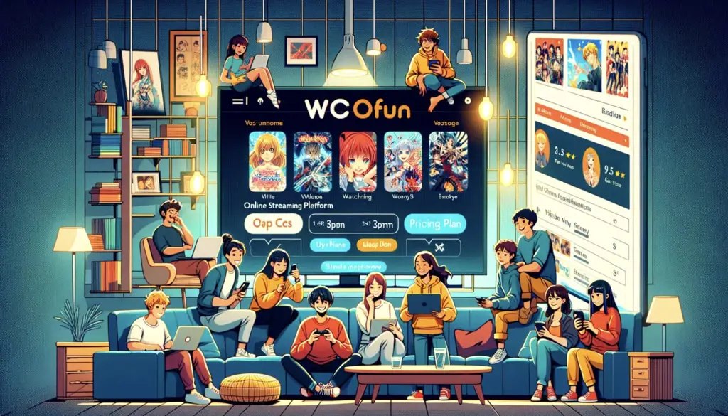 Layanan Streaming Anime Legal Logo berbagai layanan streaming anime legal