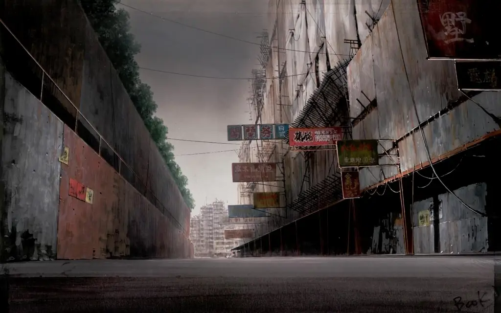 Masa Depan Animes Digital Ilustrasi kota futuristik dengan gaya anime