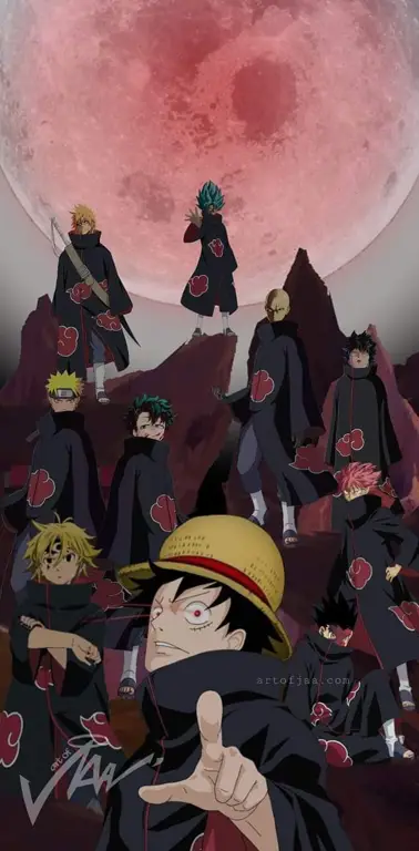 Karakter Anime Favorit Berbagai karakter anime populer