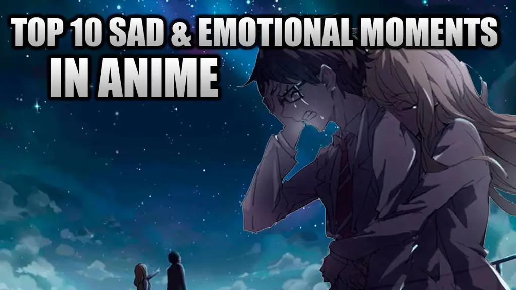 Adegan yang Menguras Air Mata Gambar adegan emosional dari film anime