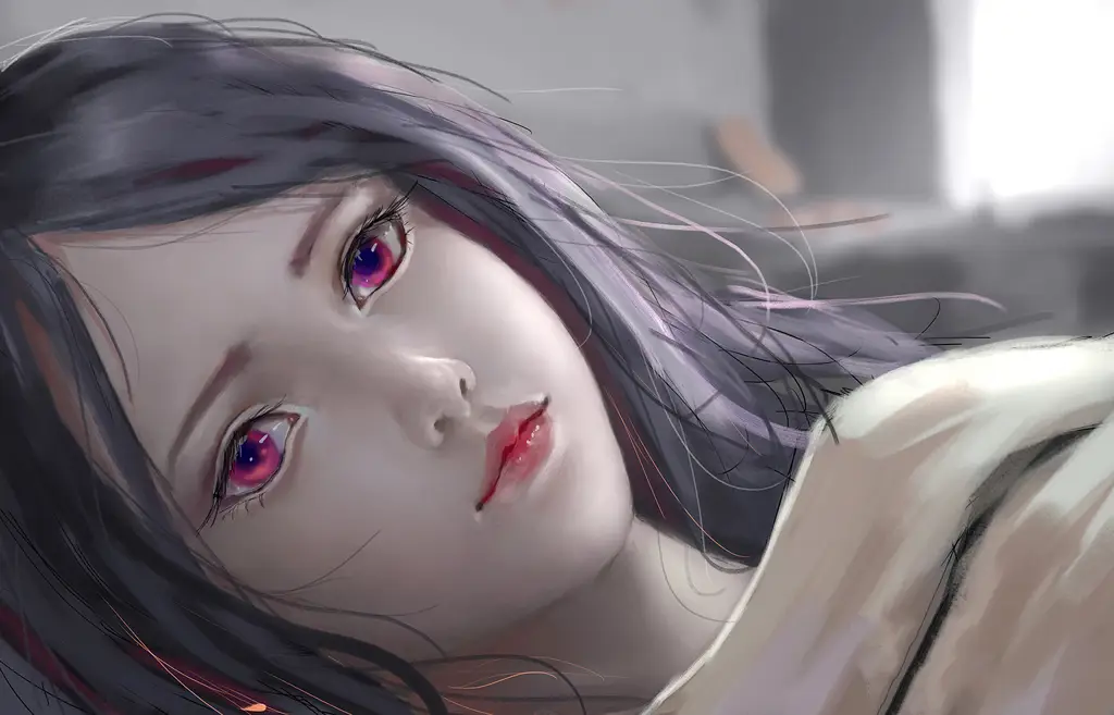 Momen menyentuh dalam film anime Gambar gadis anime yang sedang sedih