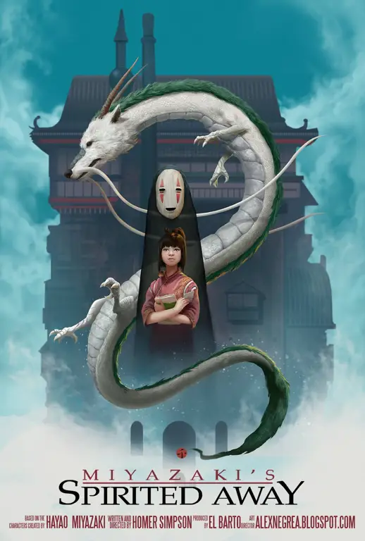 Poster Film Spirited Away Poster film Spirited Away