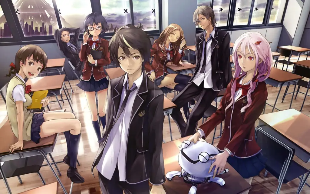 Menikmati Anime Bersama Teman Sekelompok teman menonton anime bersama