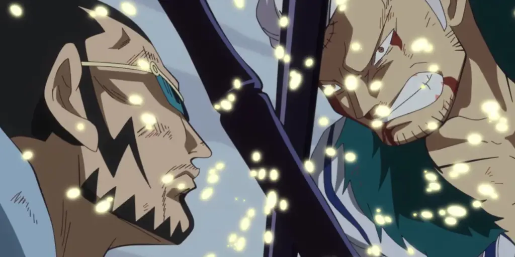 Pertarungan epik di episode terbaru One Piece Para karakter One Piece sedang bertarung
