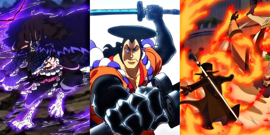 Pertarungan Sengit di One Piece Gambar yang menampilkan pertarungan karakter One Piece
