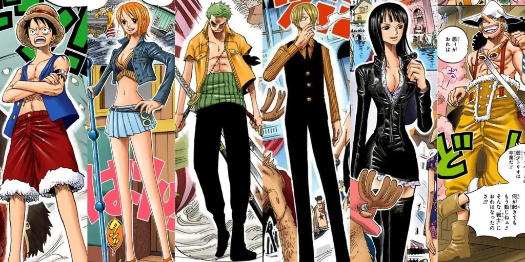 Petualangan seru bersama Kru Topi Jerami Kru Topi Jerami dalam animasi One Piece