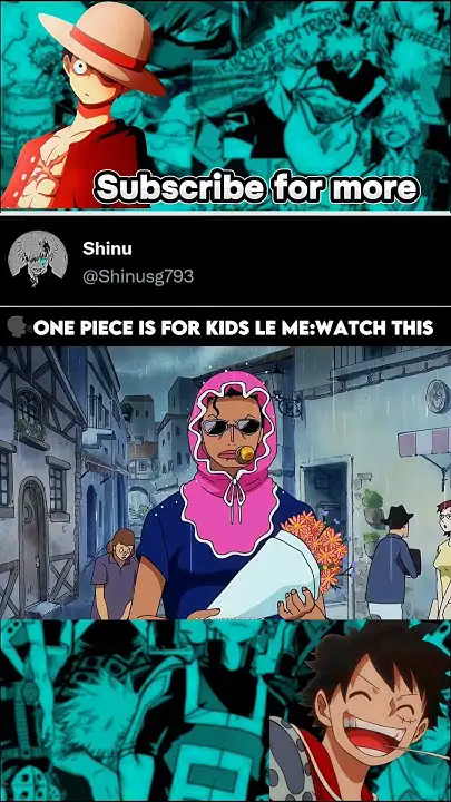 Menikmati One Piece Bersama Teman Gambar penggemar One Piece sedang menonton bersama