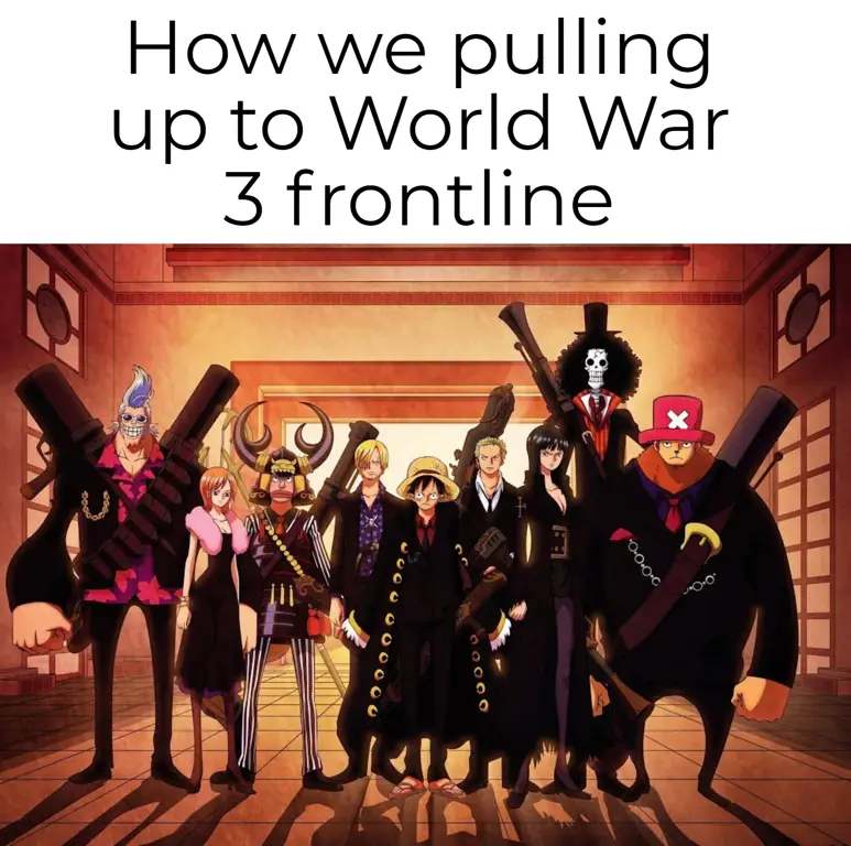 Beragam Reaksi Penggemar One Piece Meme reaksi penggemar One Piece