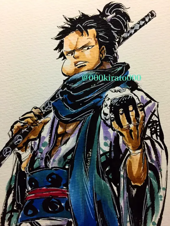 Artwork One Piece yang memukau Gambar artwork manga One Piece yang menarik