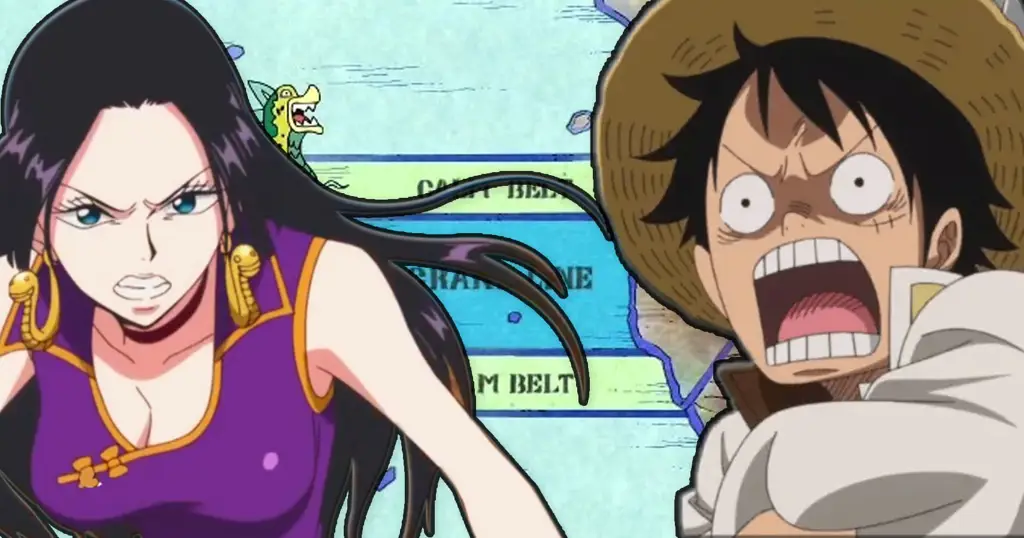 Fakta Menarik One Piece Infografis yang menampilkan beberapa fakta menarik tentang One Piece.