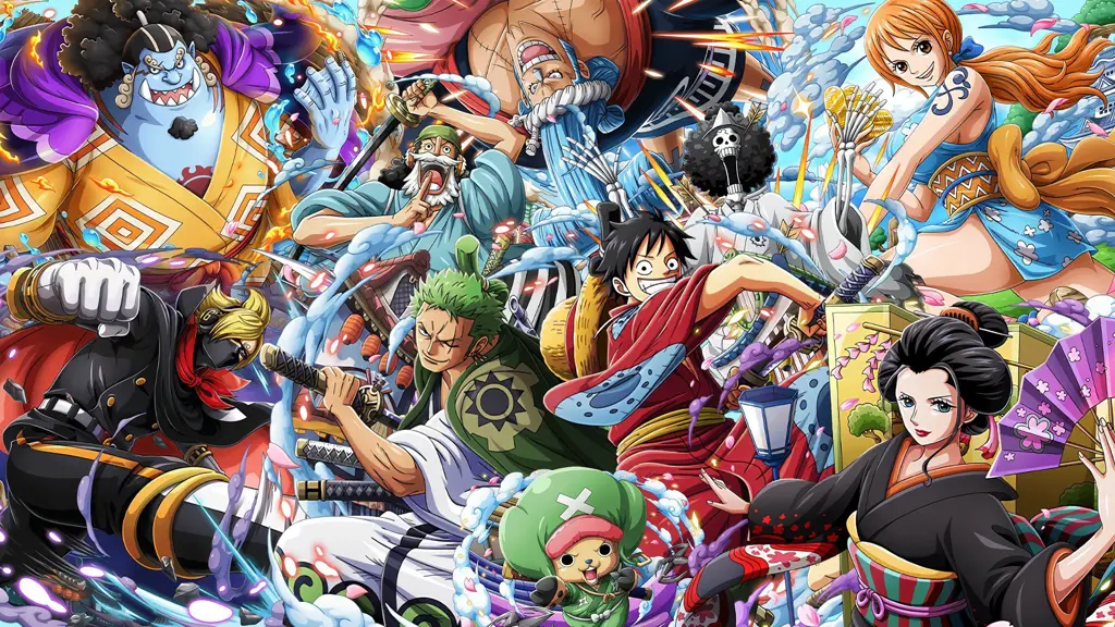 Pertempuran epik di Arc Wano Gambar Arc Wano