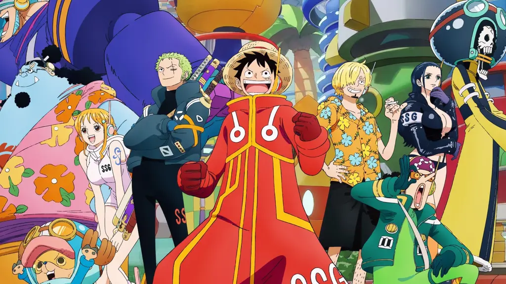 Adegan Menarik dari Episode Terbaru One Piece Gambar adegan One Piece episode terbaru