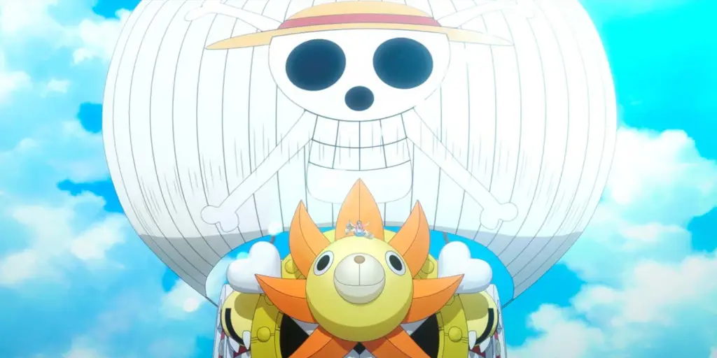 Thousand Sunny: Kapal yang Mengantar Kru Topi Jerami Menuju Petualangan Gambar Thousand Sunny, kapal bajak laut Topi Jerami