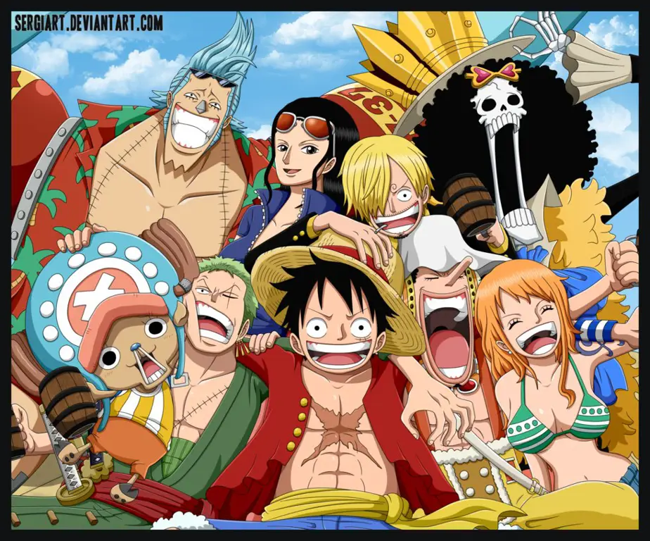 Kru Topi Jerami dalam One Piece