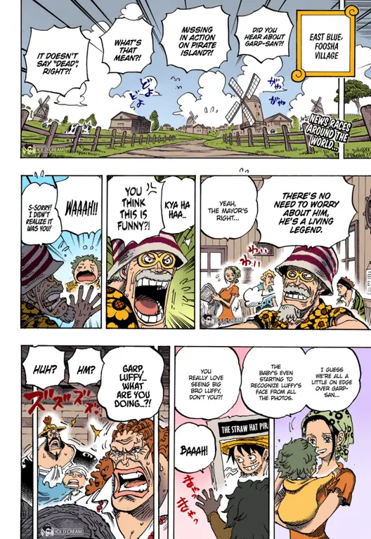 Momen-momen menegangkan dalam One Piece Chapter 1089 Spoiler One Piece Chapter 1089