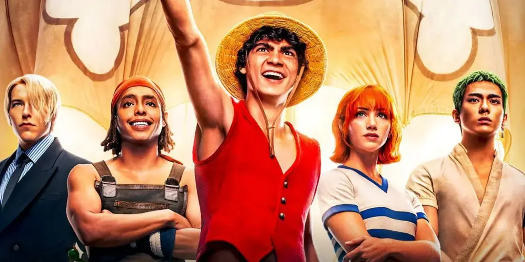 Para pemeran kru Topi Jerami Foto seluruh pemeran kru Topi Jerami di One Piece live action