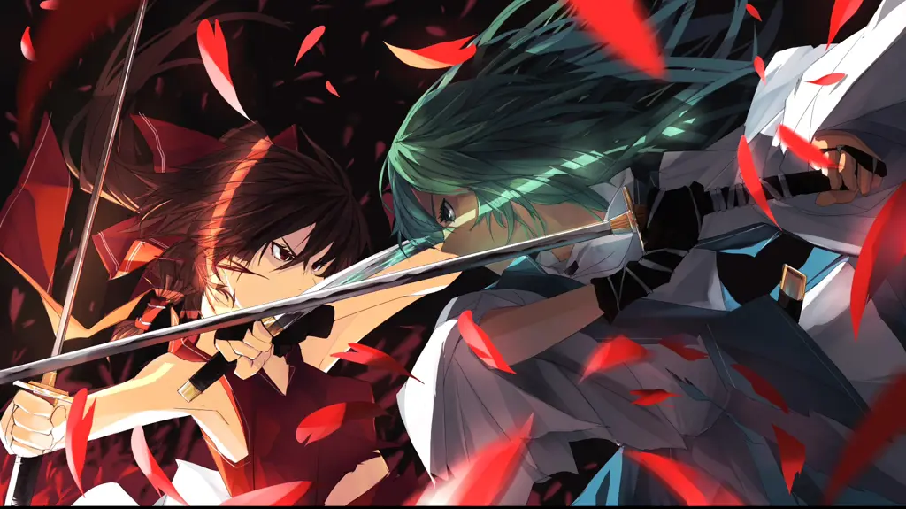 Adegan pertarungan anime yang menegangkan Gambar adegan pertarungan anime yang epik