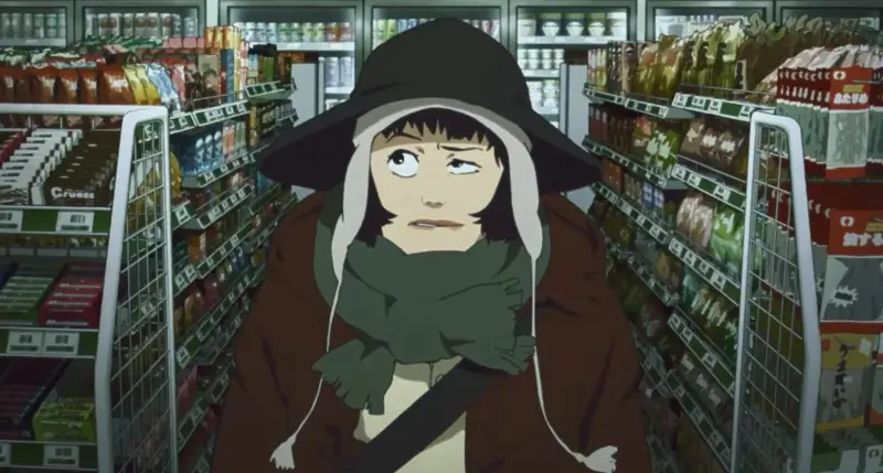 Potongan gambar dari film Tokyo Godfathers