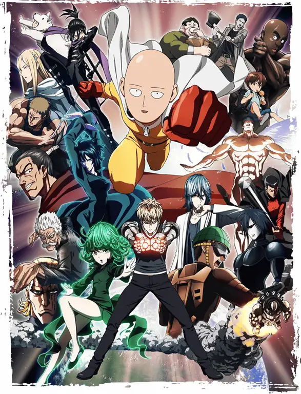 One Punch Man: Pahlawan Terkuat yang Terlalu Kuat Gambar Saitama, karakter utama One Punch Man