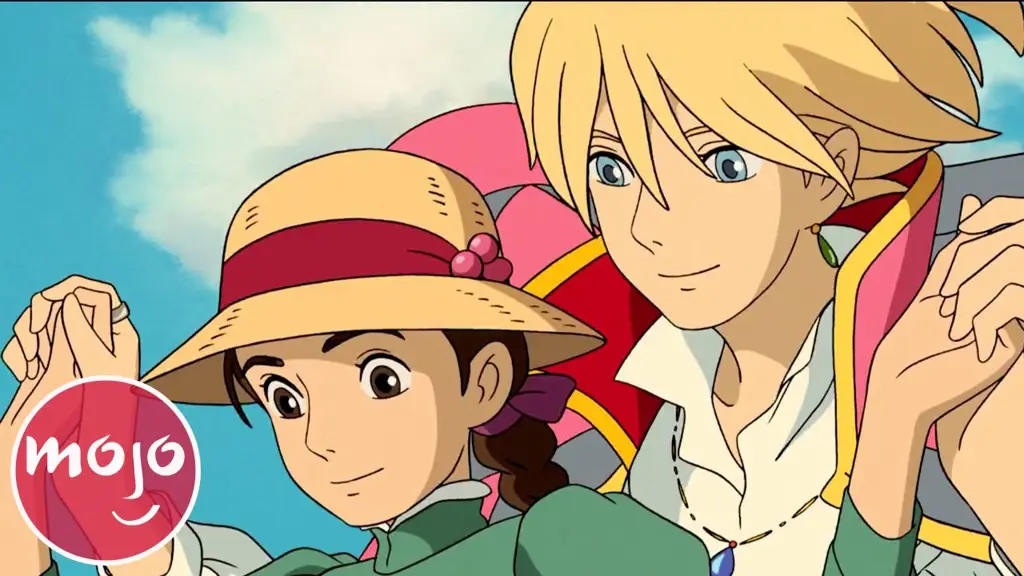 Potongan gambar adegan romantis dari film anime pendek Adegan romantis dari film anime pendek