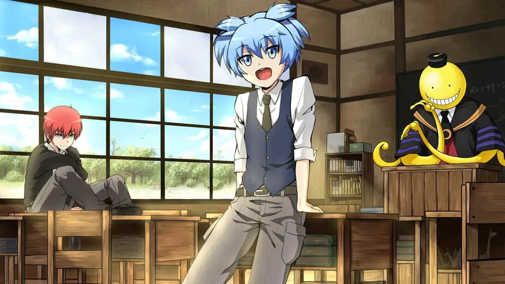 Gambar anime Assassination Classroom