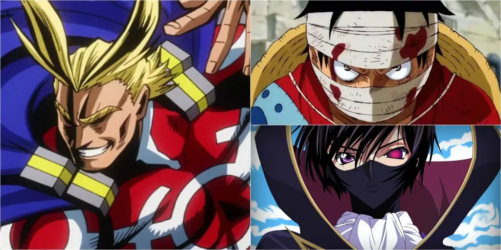 Aneka Pahlawan dari Berbagai Anime Kumpulan gambar karakter anime pahlawan