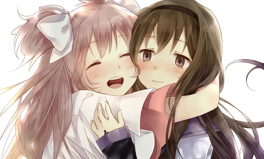 Kekuatan persahabatan dalam anime Gambar persahabatan di anime