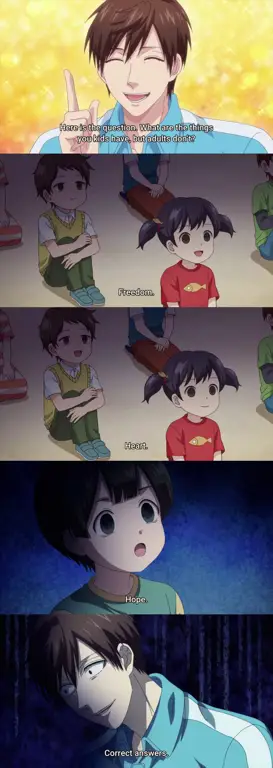 Momen terbaik dari anime episode pertama Gambar cuplikan adegan terbaik dari anime episode pertama