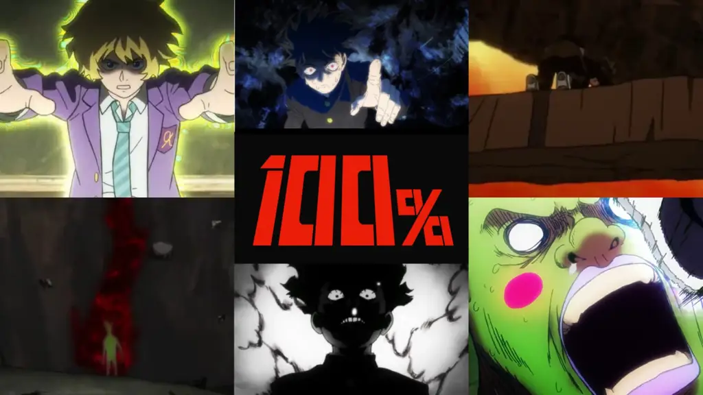 Adegan aksi dari Mob Psycho 100