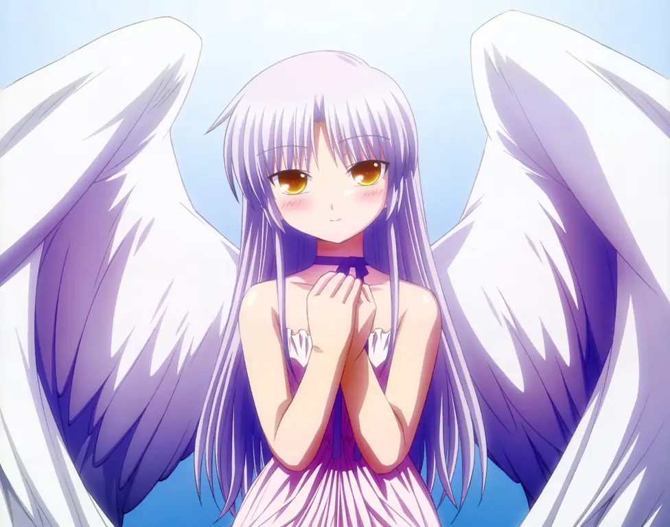 Ilustrasi gadis anime yang cantik dan menarik Ilustrasi gadis anime