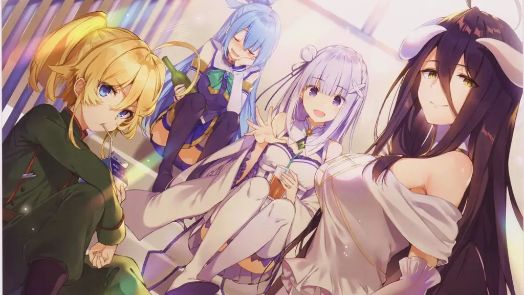 Rekomendasi Anime Terbaik Gambar yang menampilkan berbagai poster anime populer.