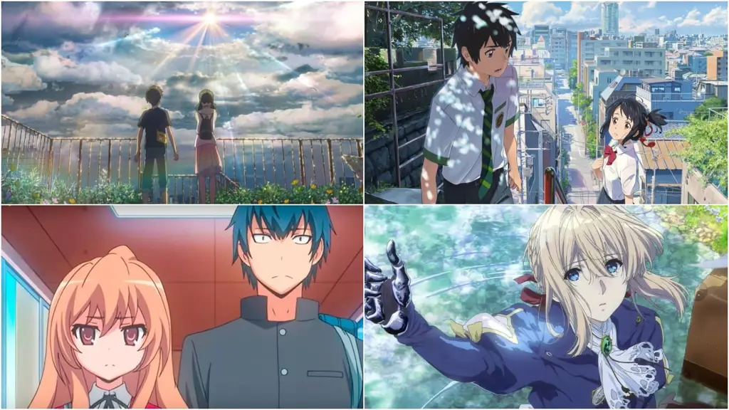 Anime Romantis Terbaik 2017 Adegan romantis anime tahun 2017