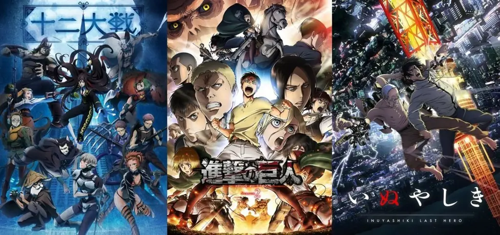 Anime Terbaik 2017 Daftar peringkat anime terbaik tahun 2017