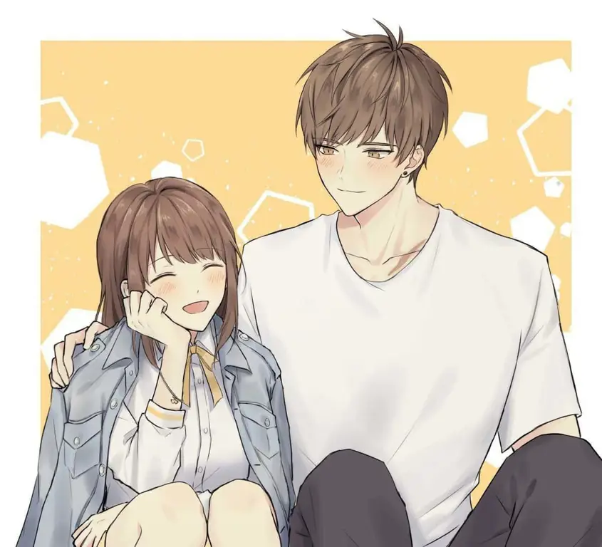 Momen romantis dalam anime pilihan Pasangan anime dalam adegan romantis