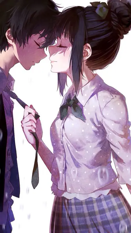 Pasangan Anime Romantis yang Menggemaskan Pasangan anime romantis
