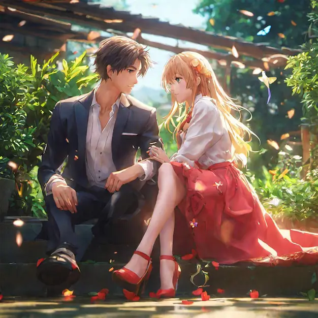 Keindahan visual anime romance Pemandangan romantis di anime
